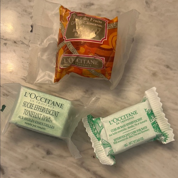 L'OCCITANE Bath Fizz x 3 - Picture 1 of 5